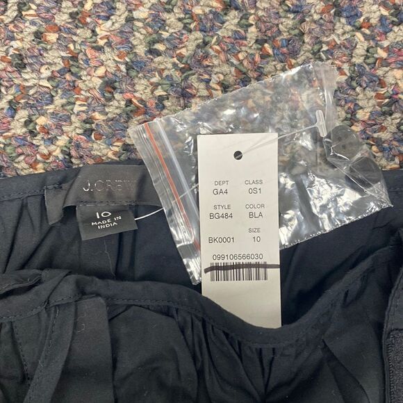 J. Crew Cinched-waist cotton poplin dress - Picture 2 of 7